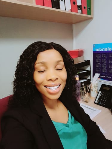 Customer photo review of Brazilian 4x4 Lace Wig - Water Wave 12"