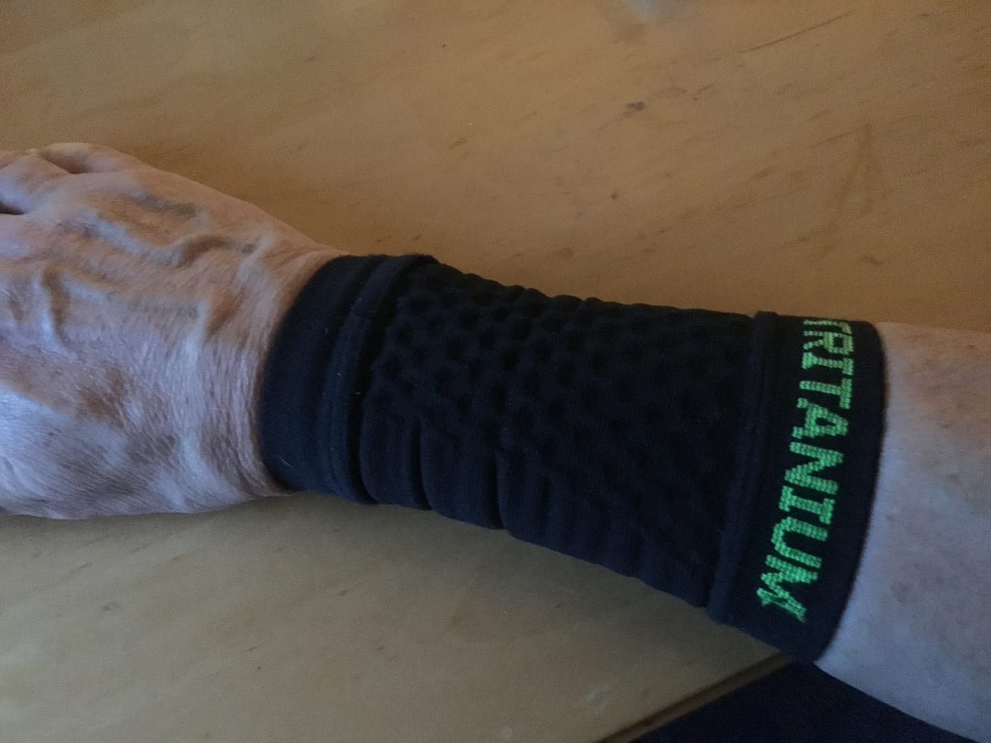 Customer photo review of eXtend High – Kompressiorannetuki - Musta - x1
