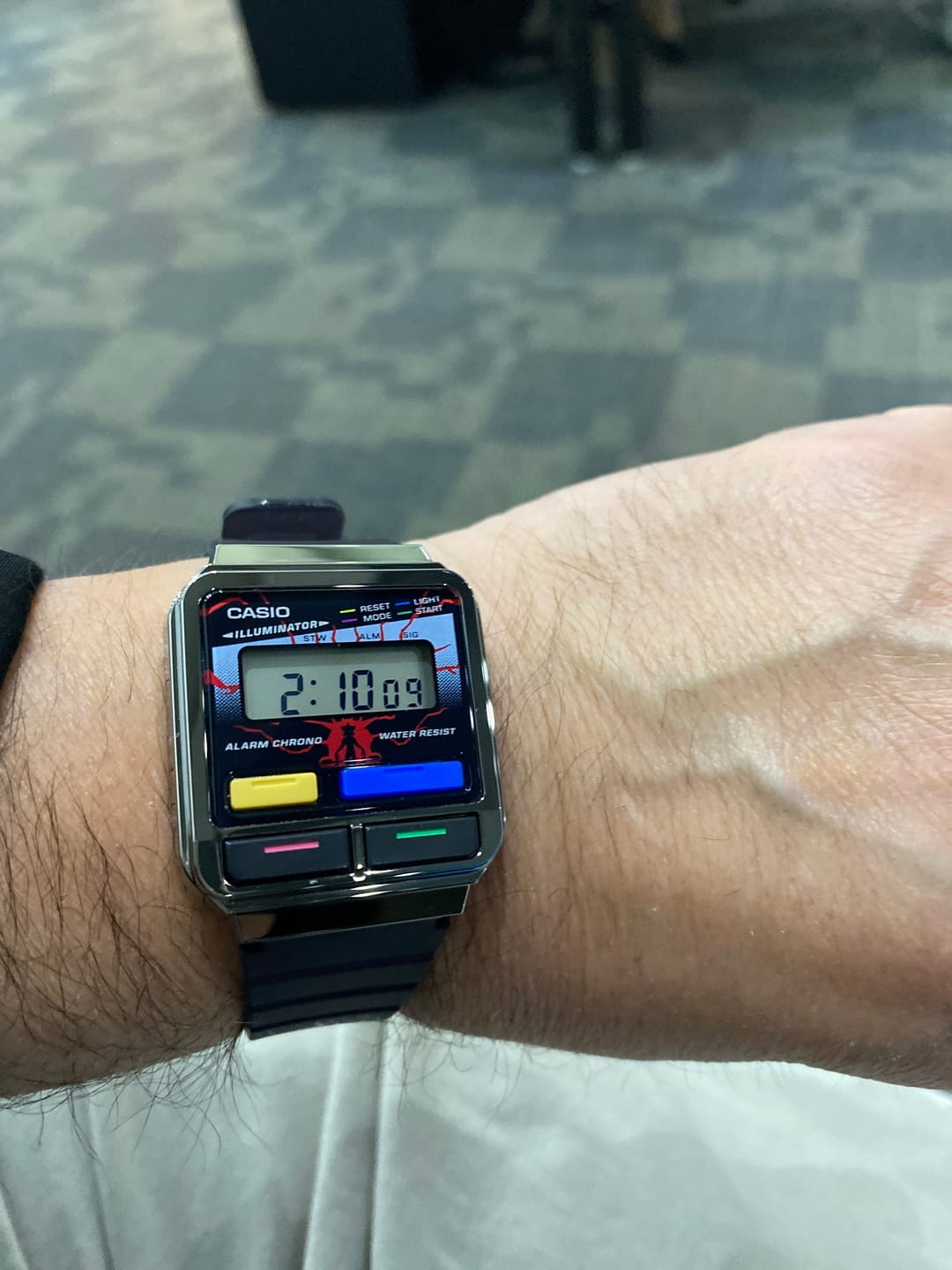 Customer photo review of Reloj Casio Vintage LF-20W-8ADF Twin-Graph Reissue Resina