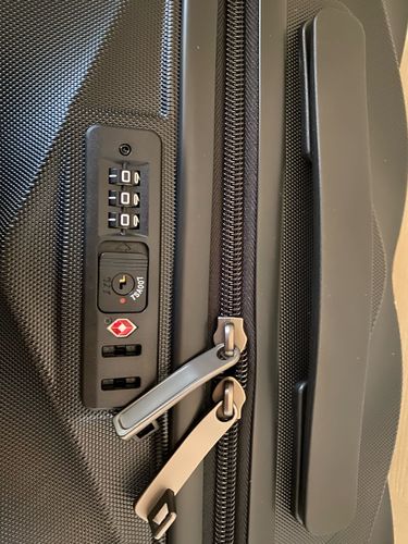 Customer photo review of Globetrotter 21" Hardside Rolling Carry-on Stylish Suitcase
