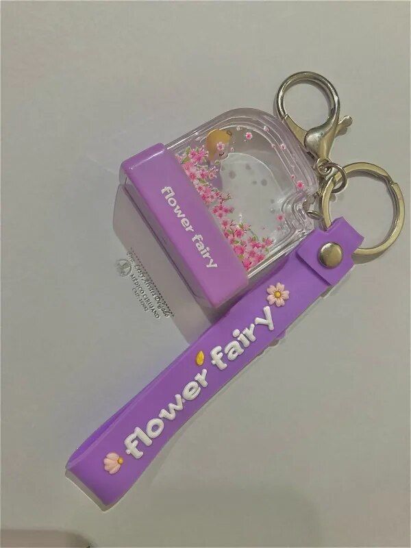 Customer photo review of Sparkly Liquid Filled Personalized Name Stamps