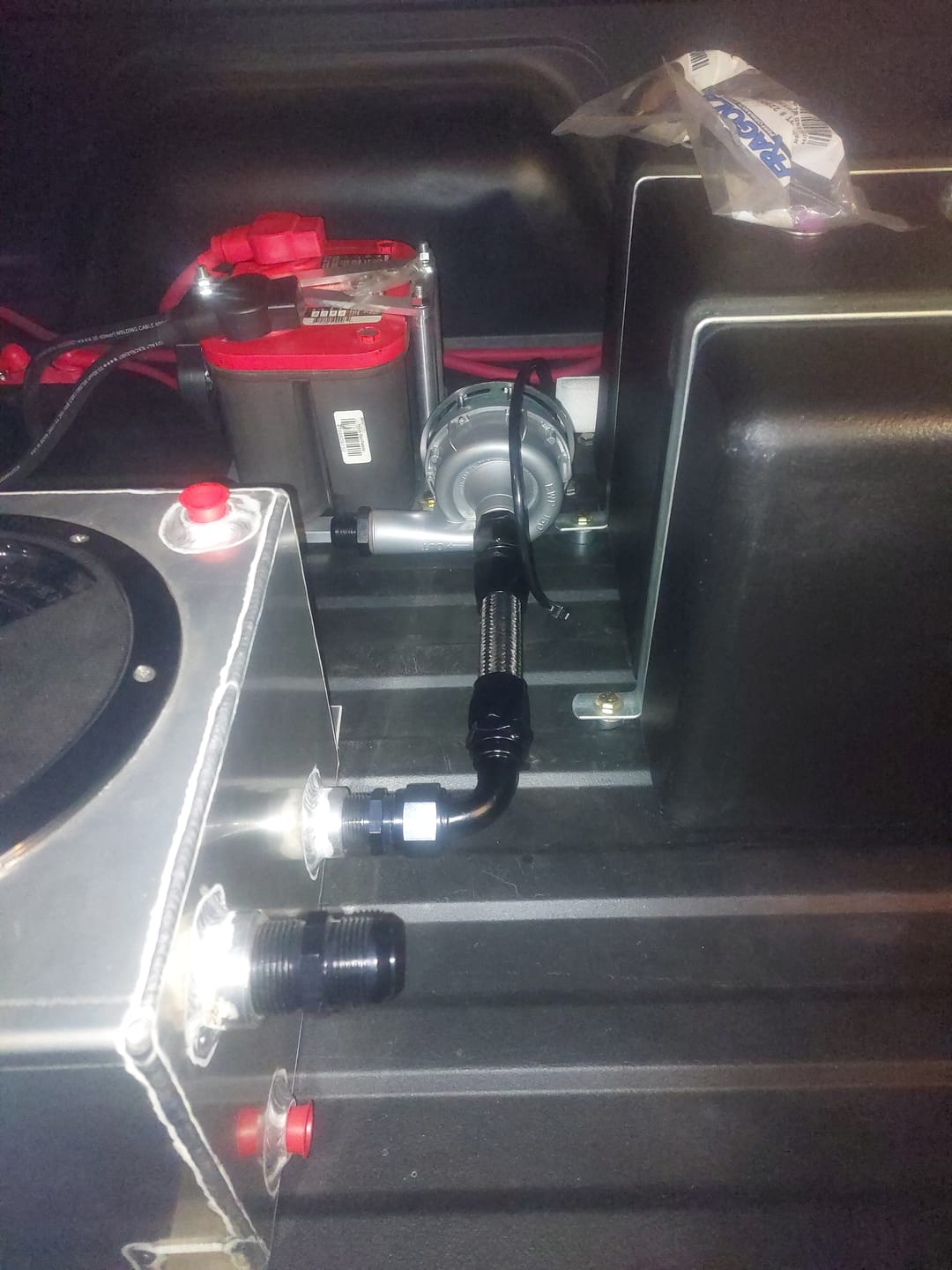 Customer photo review of Davies Craig EWP150 90° Steel Mounting Bracket 26-10019