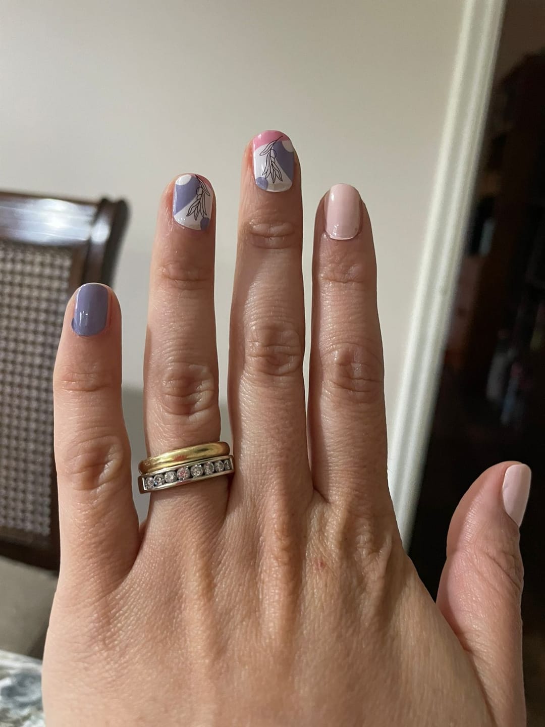 Customer photo review of Animal Print Verde | Stickers de Esmalte