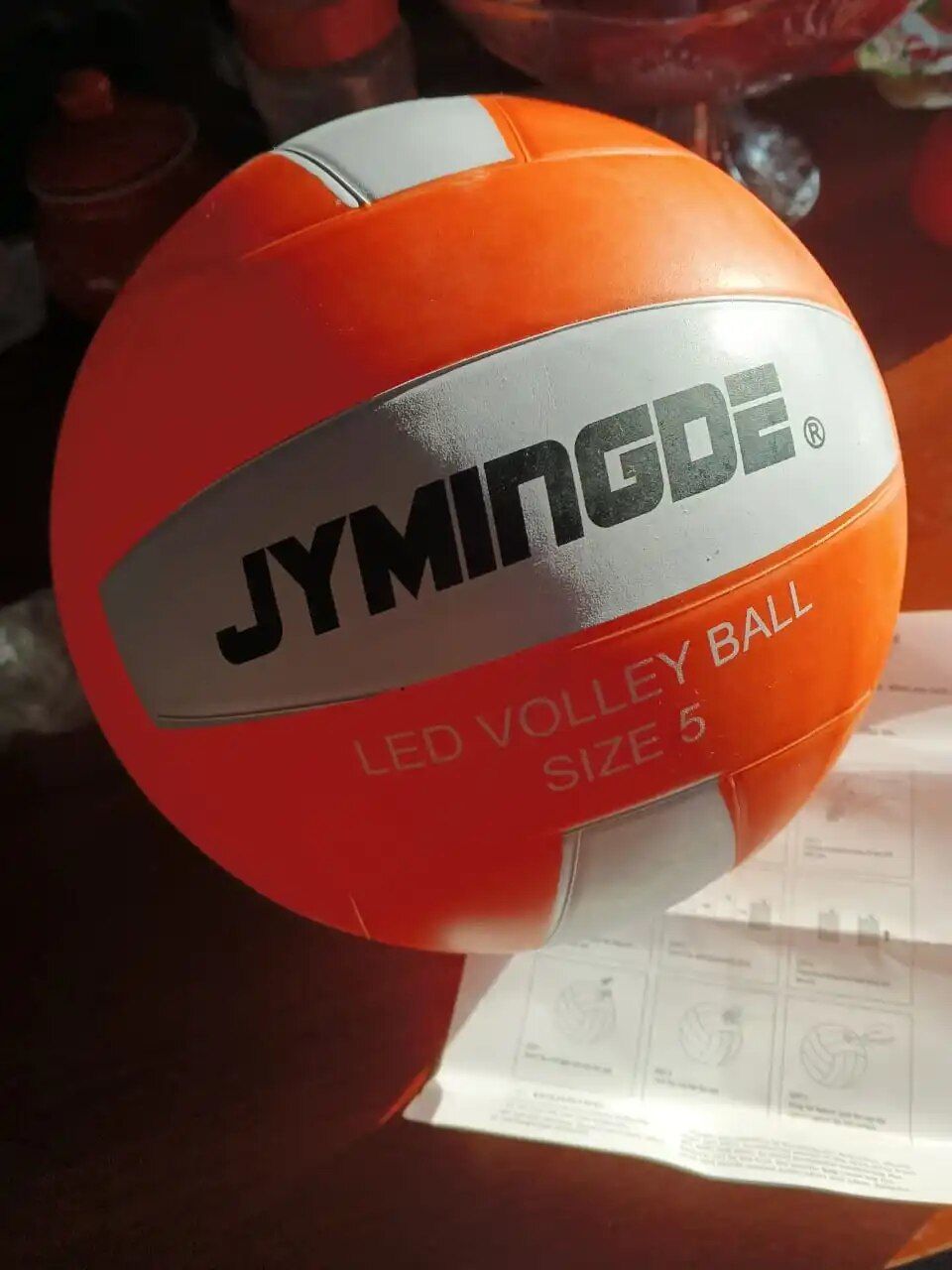 Customer photo review of Ballon de Volleyball Lumineux - Taille 5
