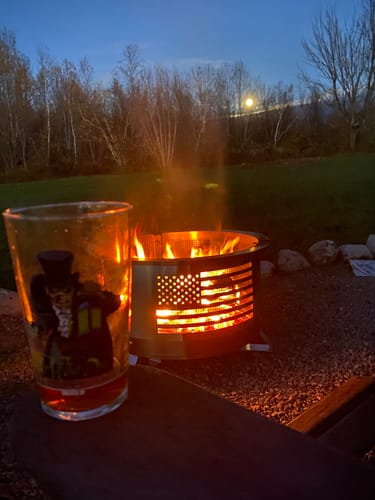 Customer photo review of MYFIRESIDE PIT 24 - BIG GUY