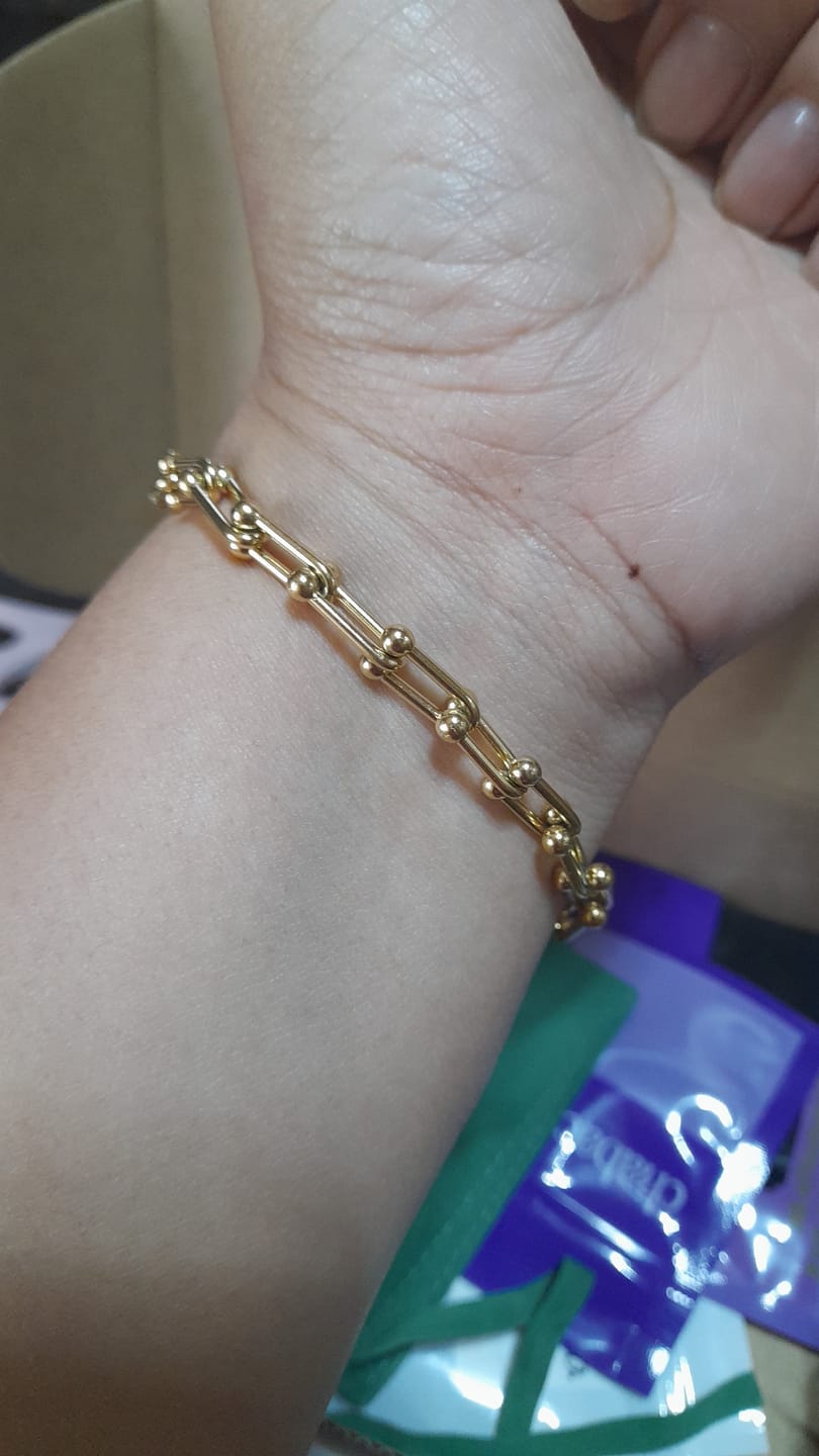 Customer photo review of Pulsera Tifany