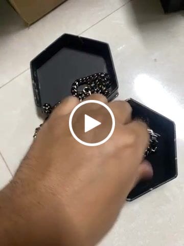 Customer video review of Men's Cuban Chain