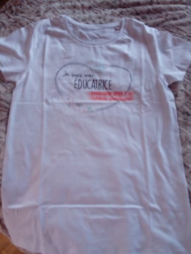 Customer photo review of T-shirt Femme Éducatrice Irremplaçable
