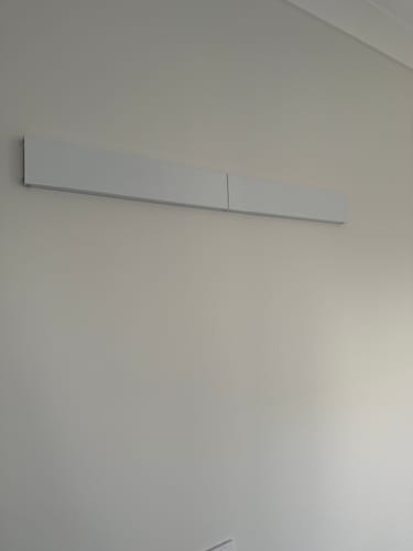 Customer photo review of Wall Mounted Drying Rack - Foldable Indoor and Outdoor Drying Rack