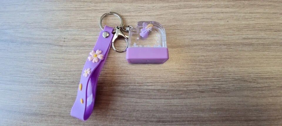 Customer photo review of Sparkly Liquid Filled Personalized Name Stamps
