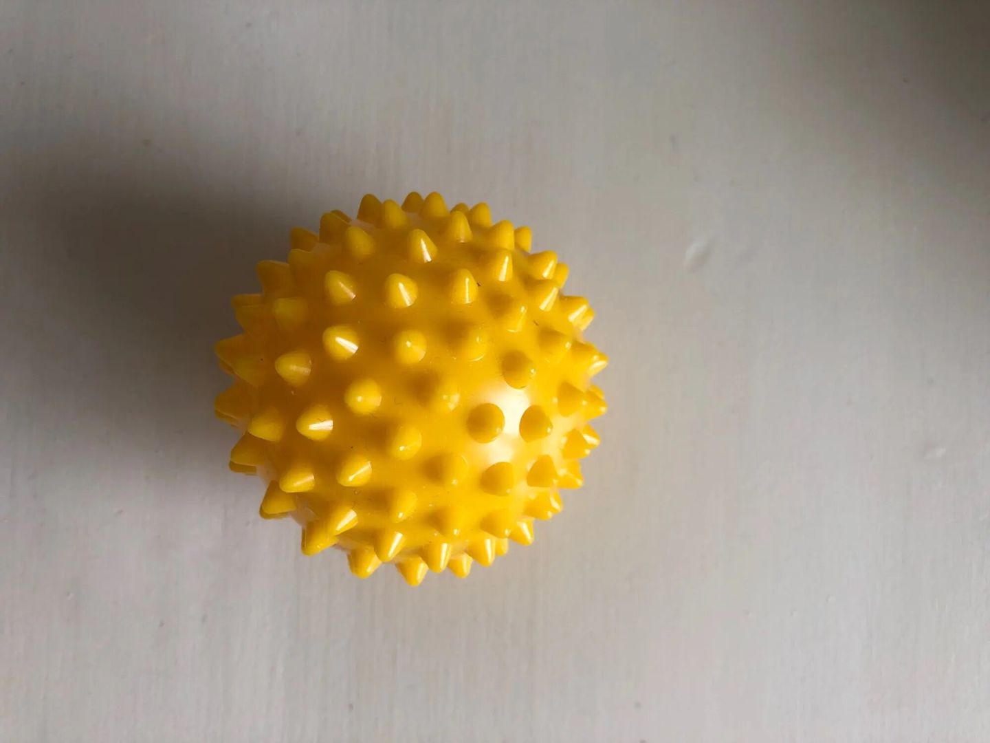 Customer photo review of Spikey Massage Ball