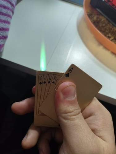 Customer photo review of Card Lighter