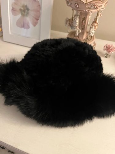Customer photo review of Icone™ FurryHat - Kvinder Vinter Pelshue