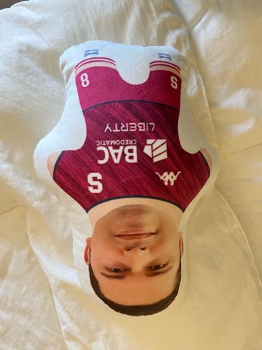 Customer photo review of PortaritPillow - Personalisierbares Kissen