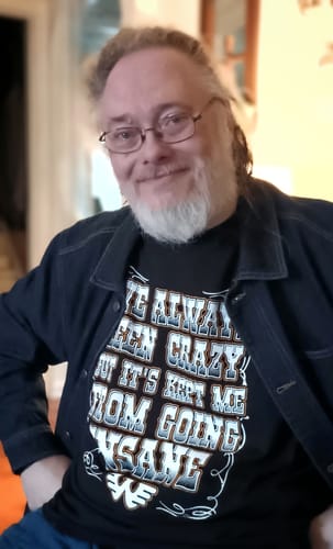 Customer photo review of Always Been Crazy Waylon Jennings Mens Tee Shirt