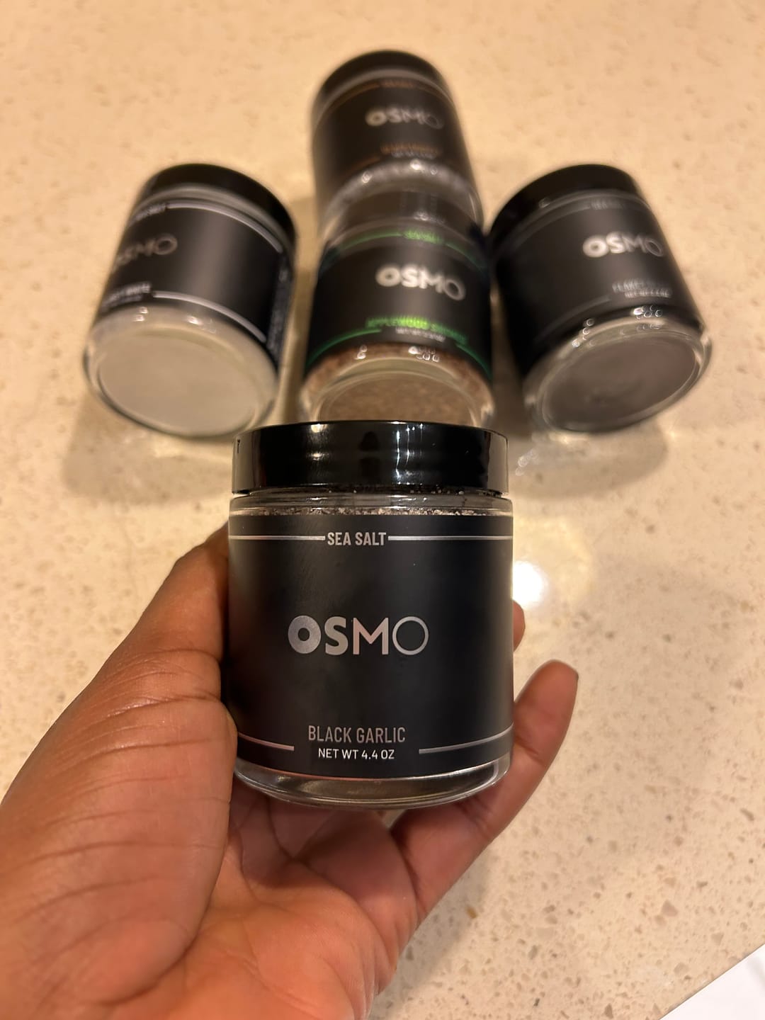Customer photo review of Black Truffle Sea Salt | Chef Collection