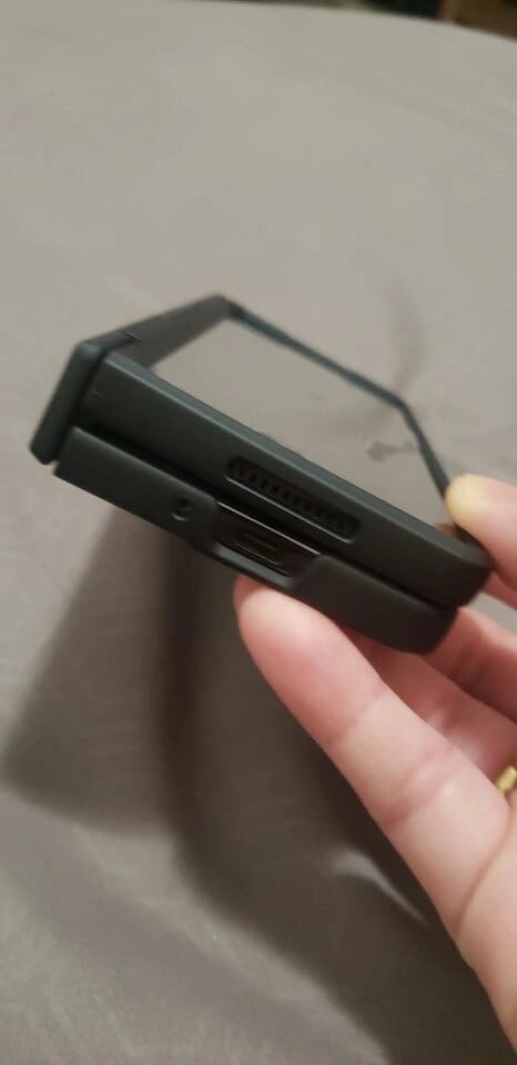 Customer photo review of 360° Armor Hinge Folding Transparent Case 2.0 - Galaxy Fold Series