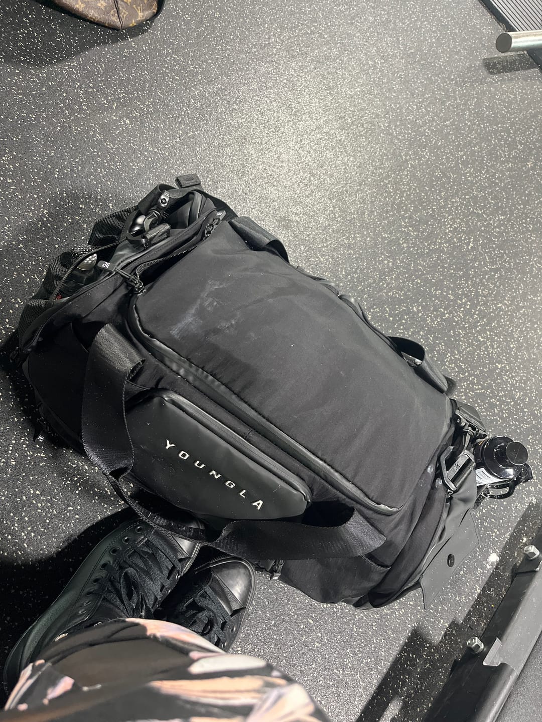 Customer photo review of 741 Hybrid Duffle Backpacks
