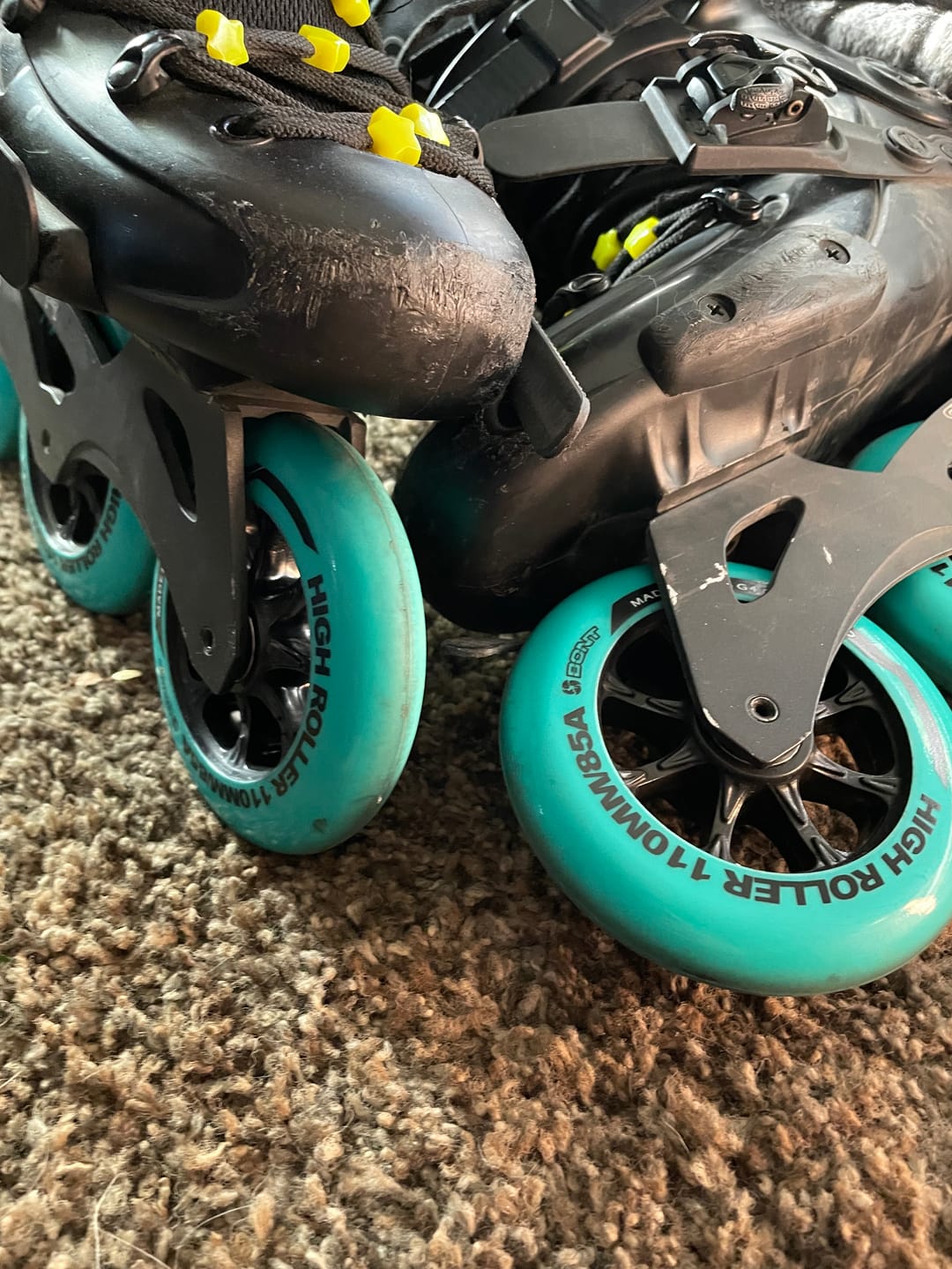 Customer photo review of Highroller Inline Skate Wheel
