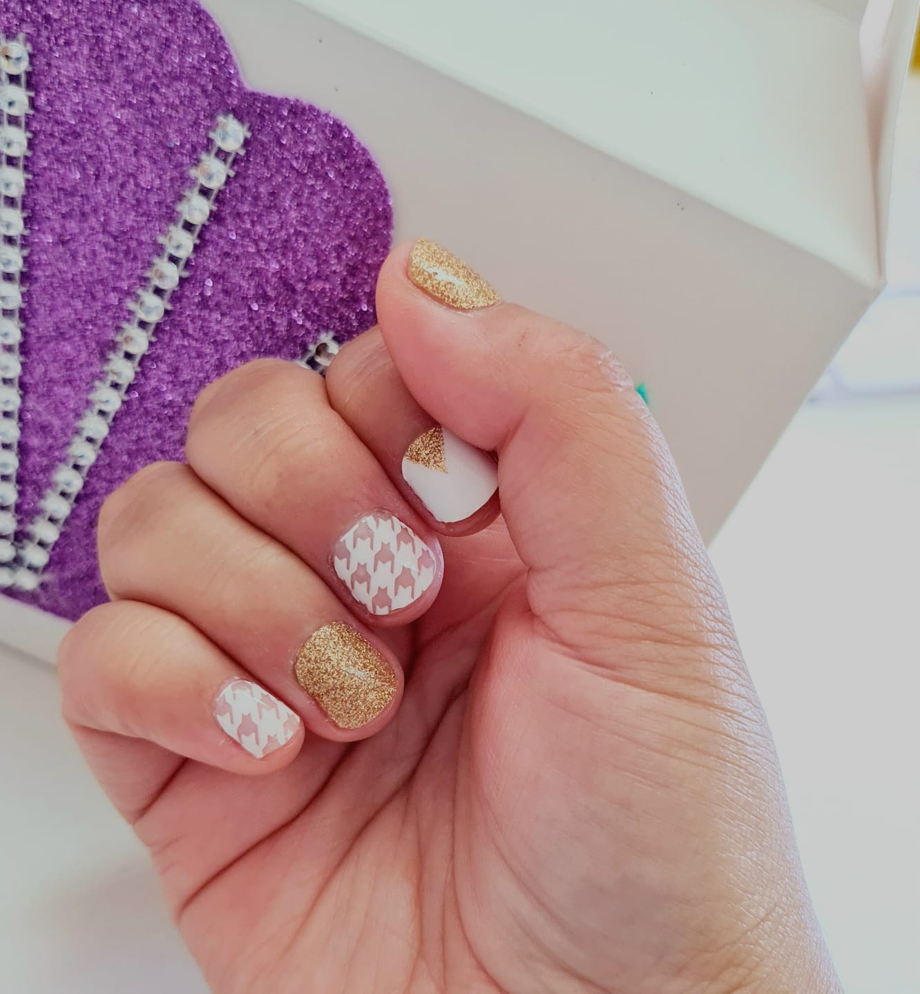 Customer photo review of Elegant Shiny | Stickers de Esmalte