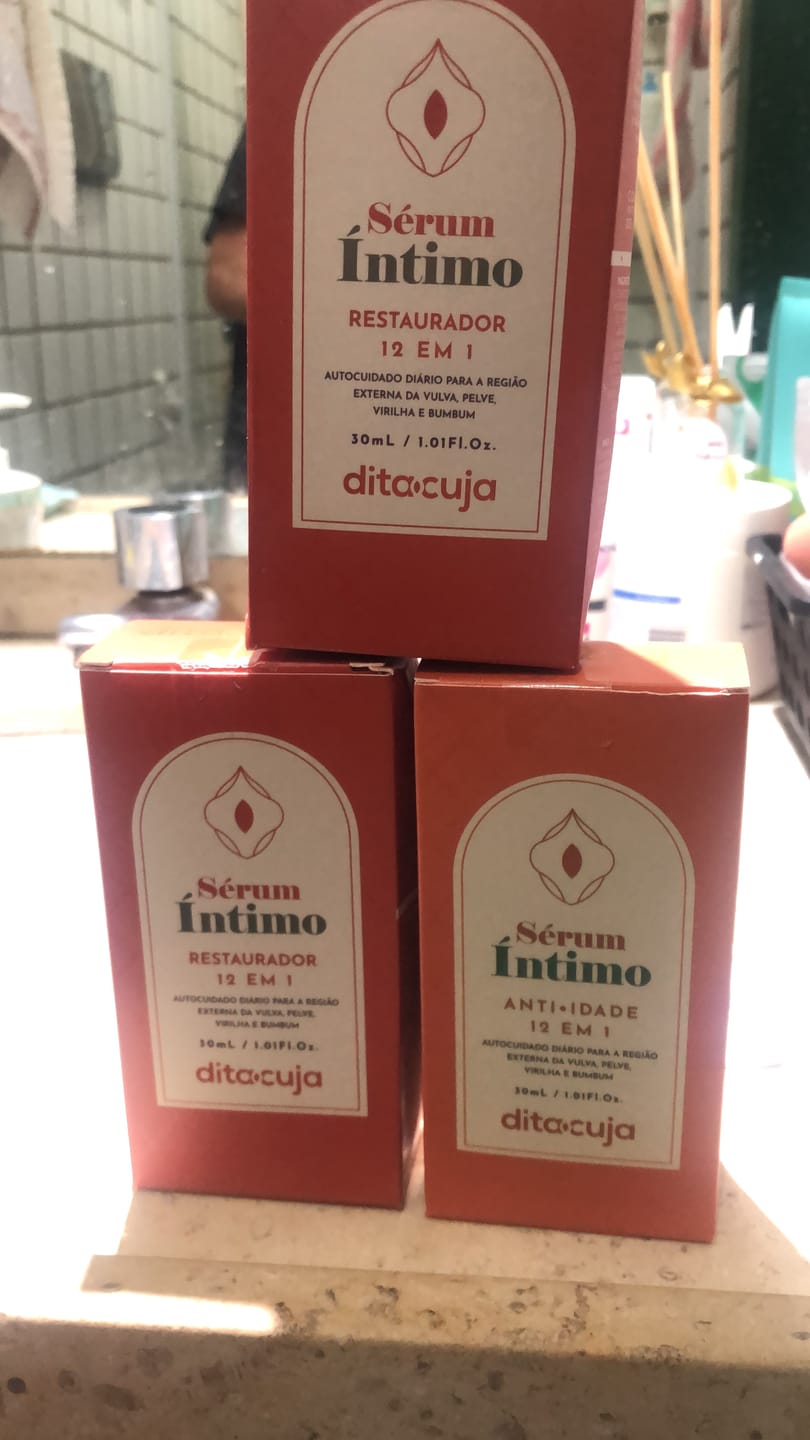 Customer photo review of Sérum Íntimo Regenerador 12 em 1