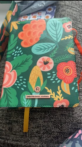 Customer photo review of Floral - Planning Journal