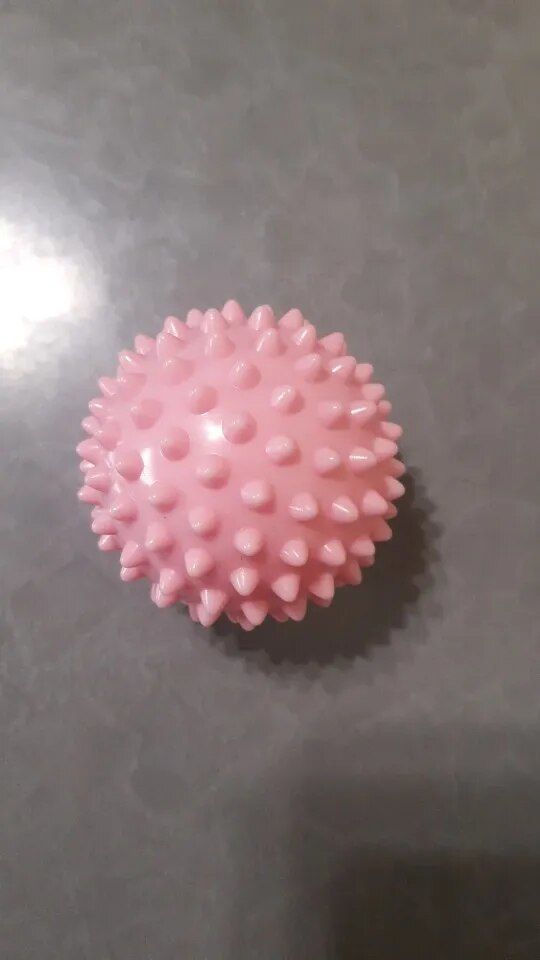 Customer photo review of Spikey Massage Ball
