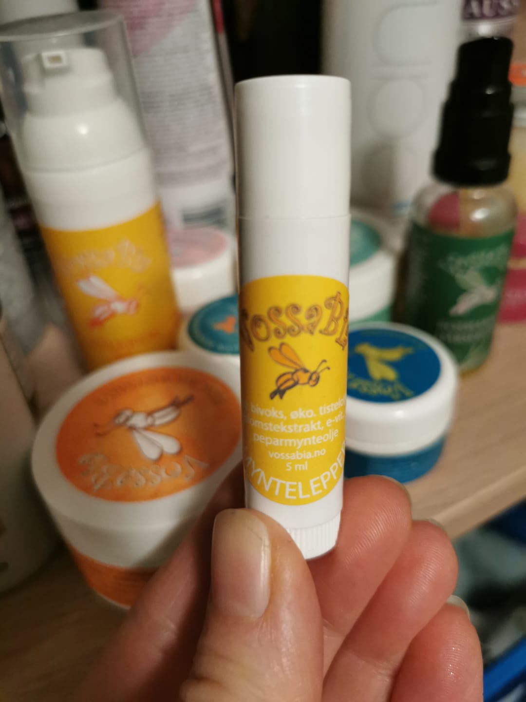Customer photo review of Peppermint Lip Balm