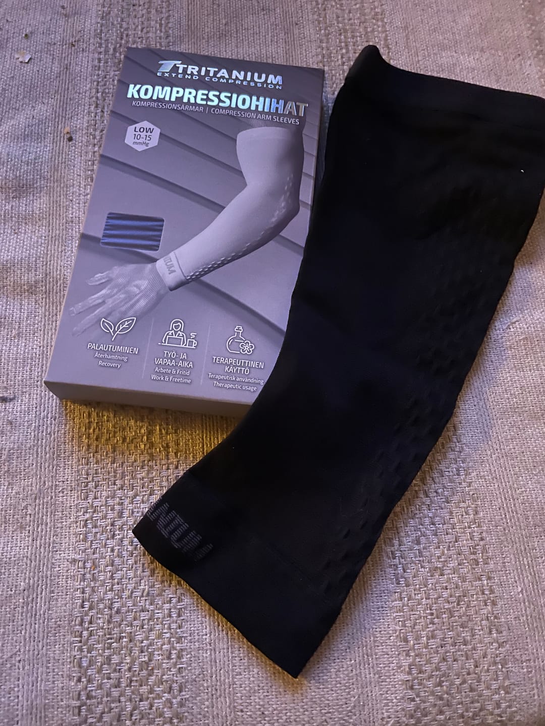 Customer photo review of eXtend Low – Kompressiohiha palautumiseen – Musta - x1
