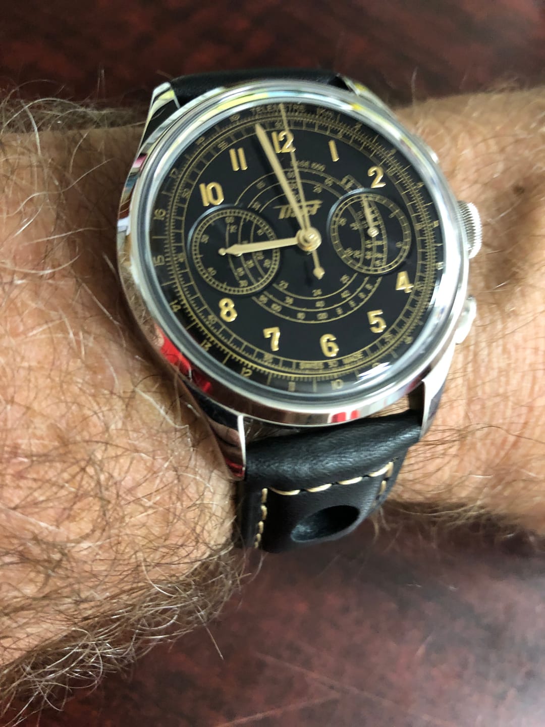 Customer photo review of Leather - Rally Black