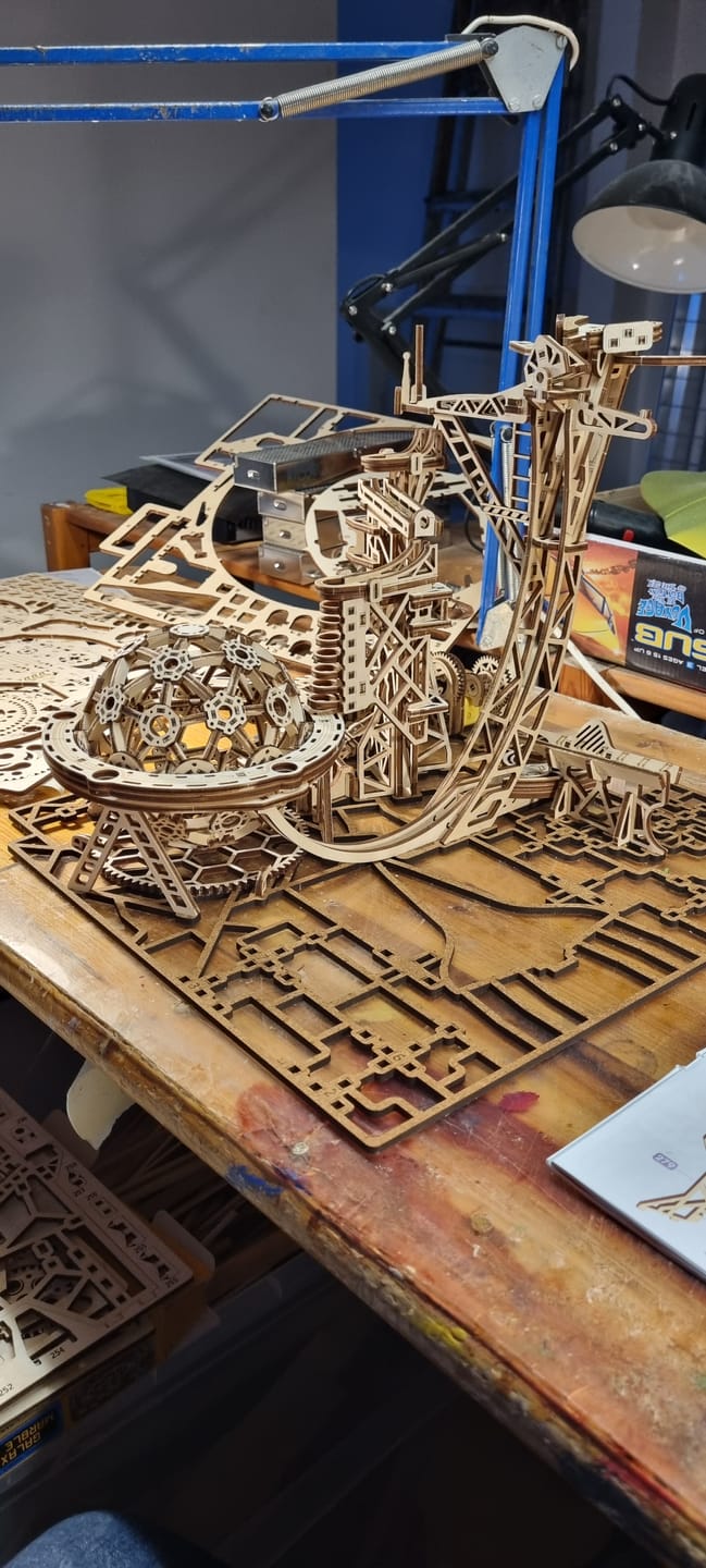 Customer photo review of Galaxy Marble Run