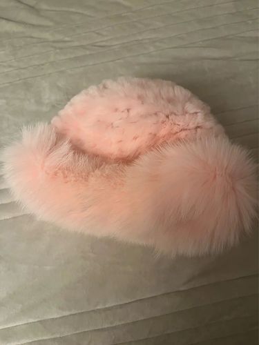Customer photo review of Icone™ FurryHat - Kvinder Vinter Pelshue
