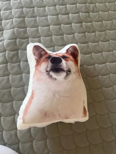 Customer photo review of PortaritPillow - Personalisierbares Kissen