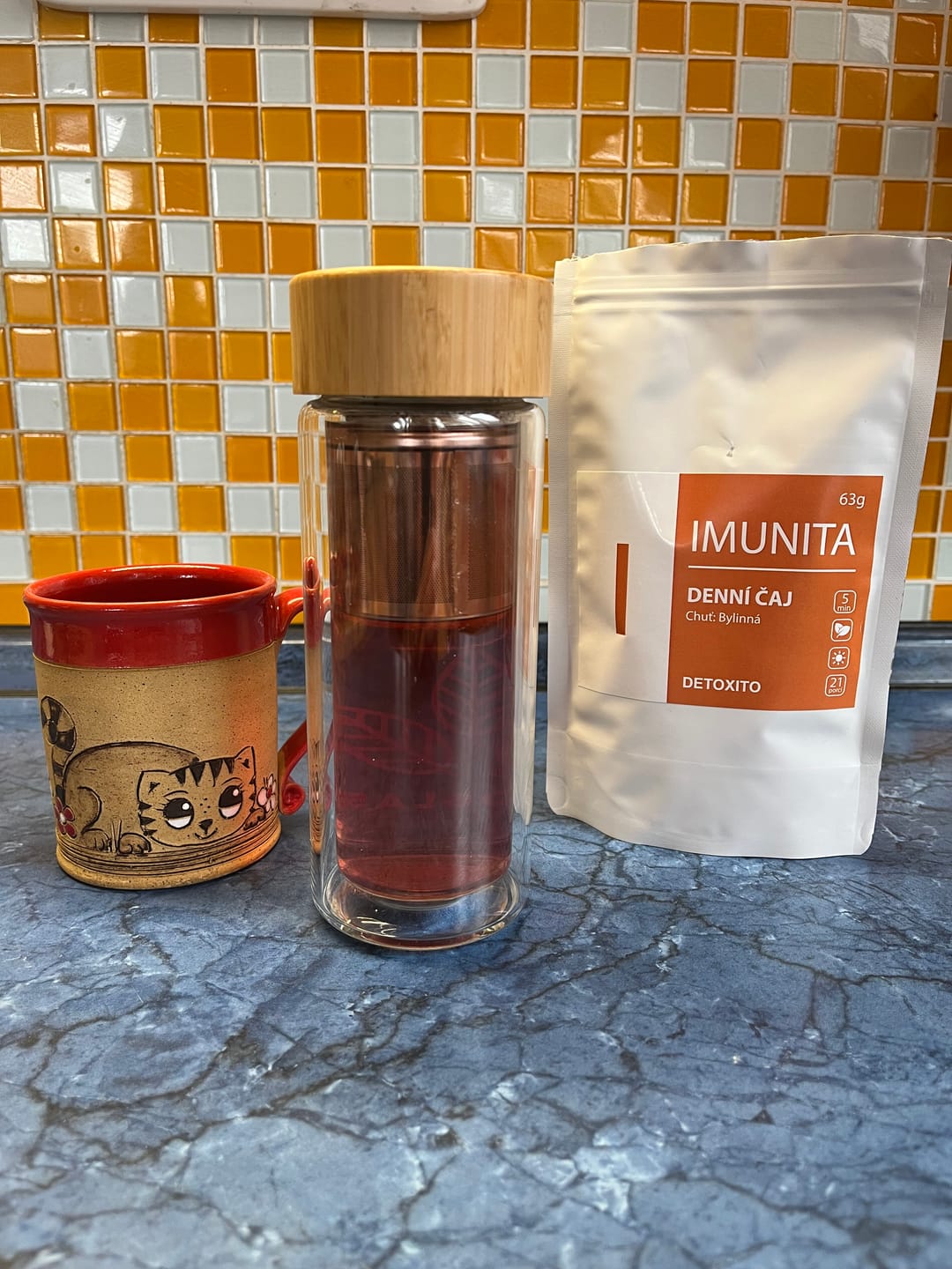 Customer photo review of Detoxikační čaje (28 denní balíček)
