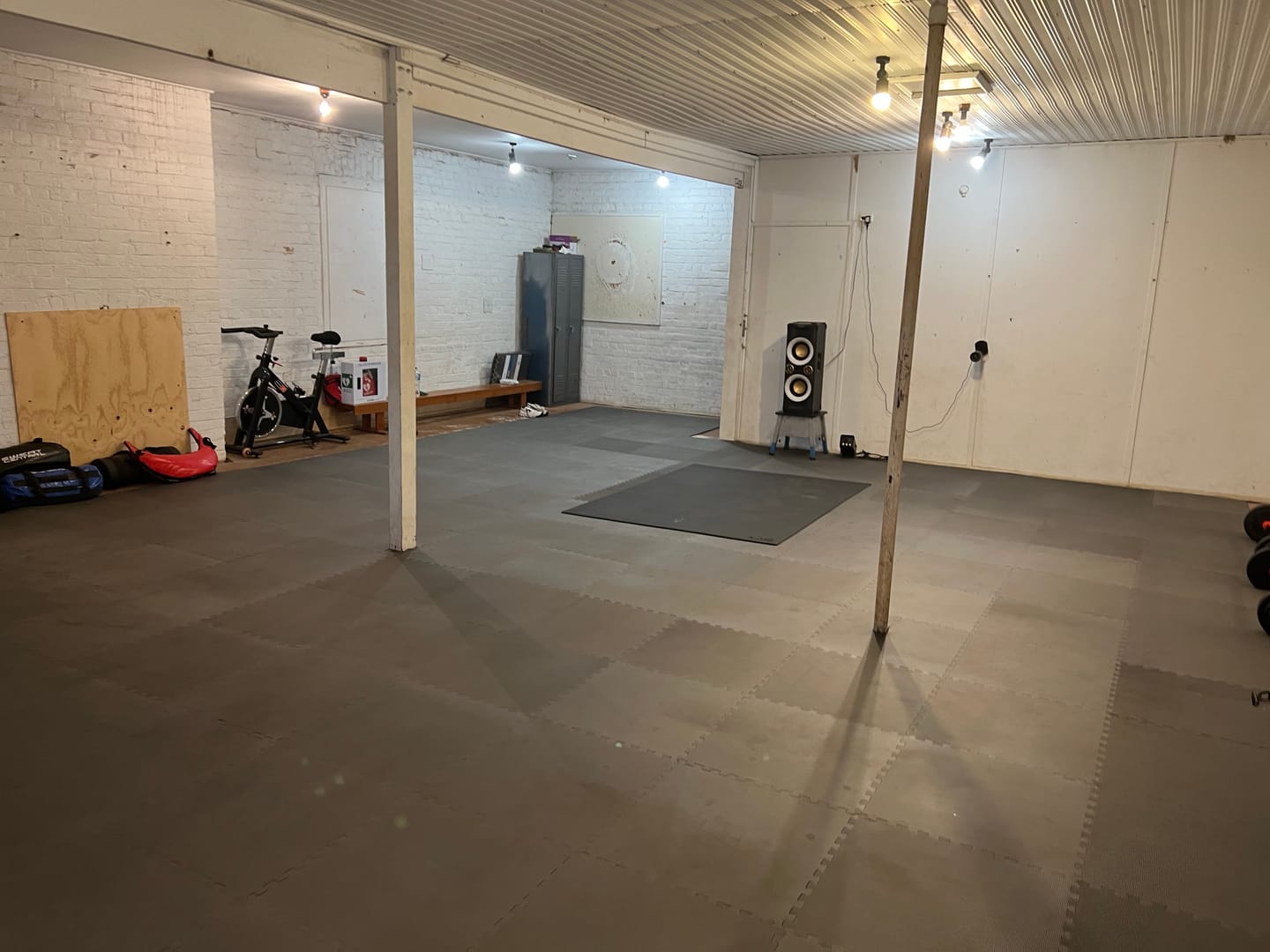 Customer photo review of Miramat® Mega - 214cm x 153cm - Very Large Exercise Mat - In Stock