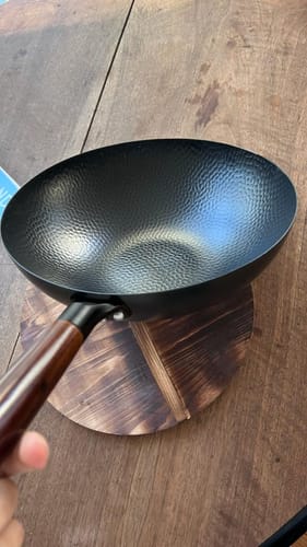 Customer photo review of Coffret Wok Black Edition