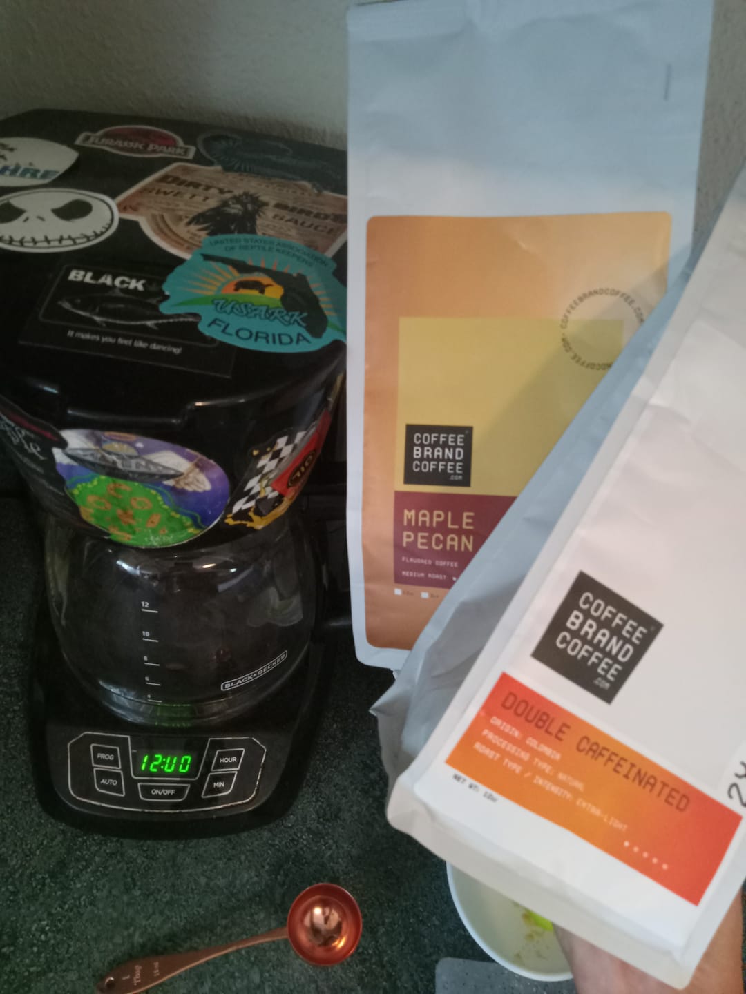 Customer photo review of Double Caffeinated Coffee - High Caffeine Coffee