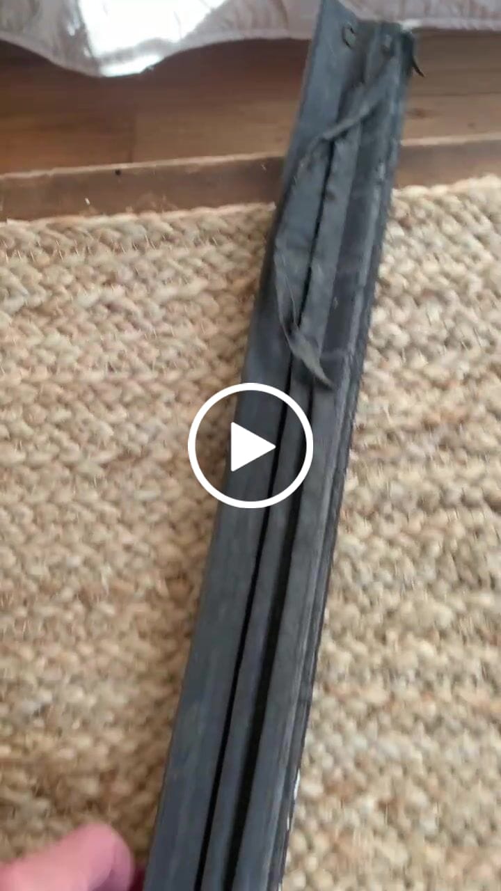 Customer video review of Therma-Tru Drive-On Door Sweep