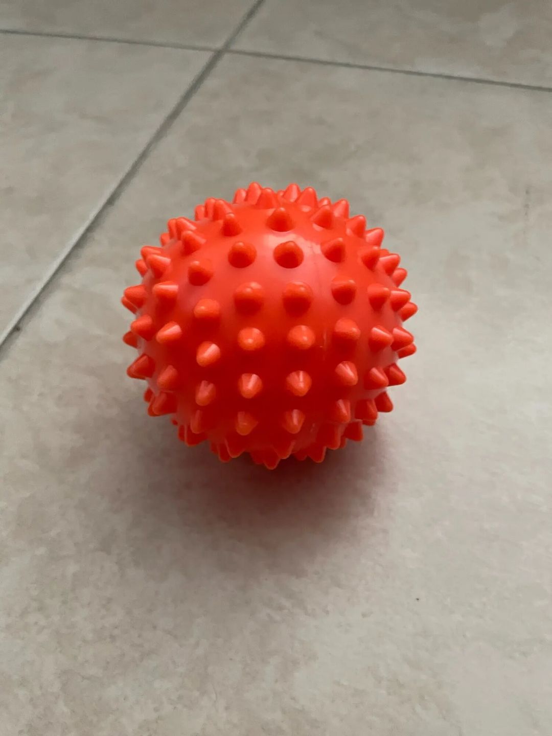 Customer photo review of Spikey Massage Ball