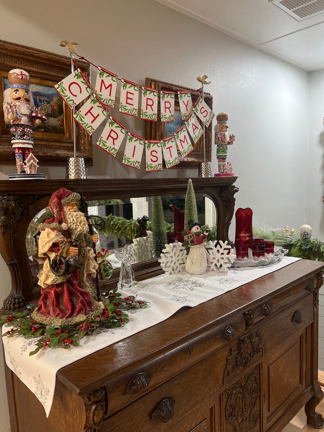 Customer photo review of Christmas Banner