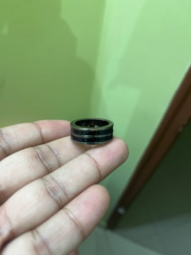 Customer photo review of Men's Harris Ring