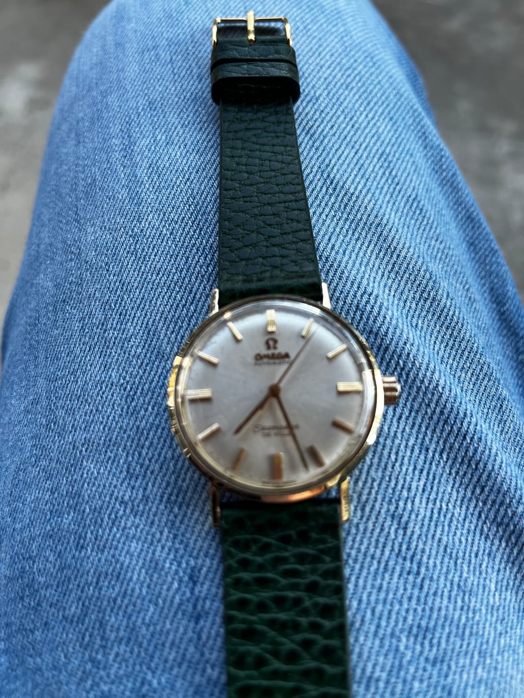 Customer photo review of Hunter Green Pebbled