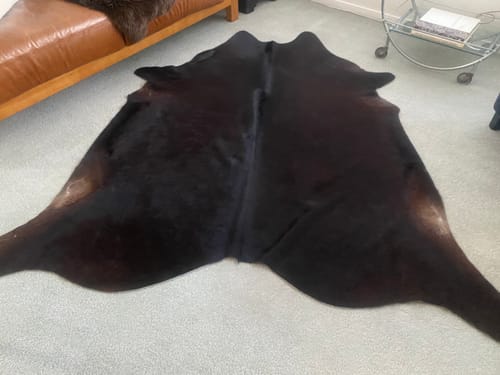 Customer photo review of Cowhides Mixed Grade - Discounted shop floor stock