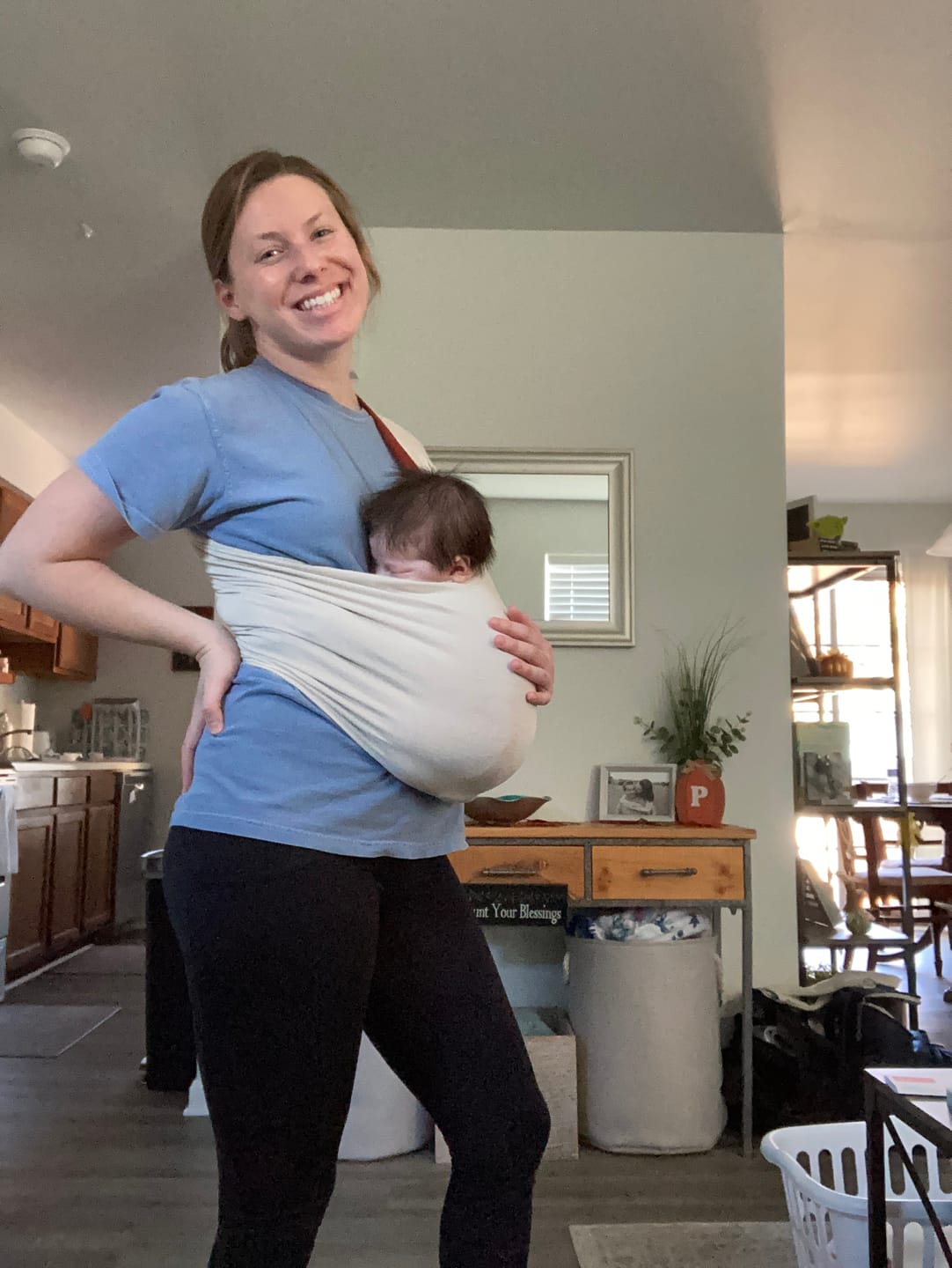 Customer photo review of Mama's Bonding Comforter