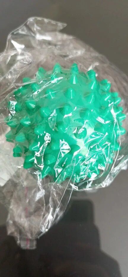 Customer photo review of Spikey Massage Ball