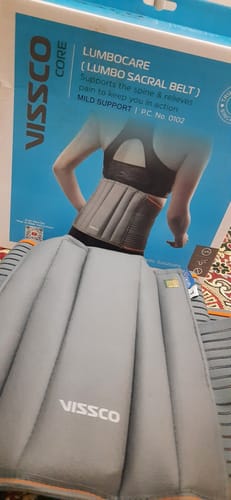 Customer photo review of Lumbocare (Lumbo Sacral Belt) | Provides Support to the Lower Back | Pain solution for Back and Abdomen (Grey)