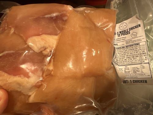 Customer photo review of Halal Omega-3 Whole Chicken