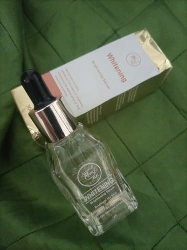 Customer photo review of Face Serum - Whitening (30ml)