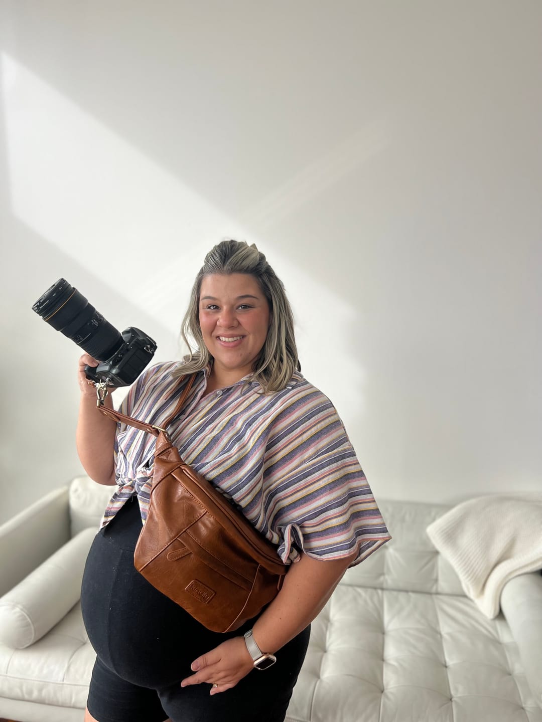 Customer photo review of The Photographer's Sling Bag