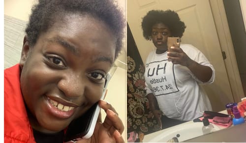 Customer photo review of NEW! Hair Transformation Bundle- Moisturizes, Detangles, Drastically softens and Grows!